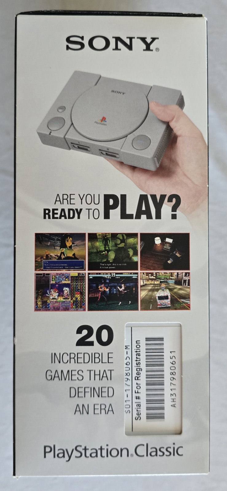 READ! – AUTHENTIC – Sony PlayStation Classic – PS1 Mini – TESTED WORKING