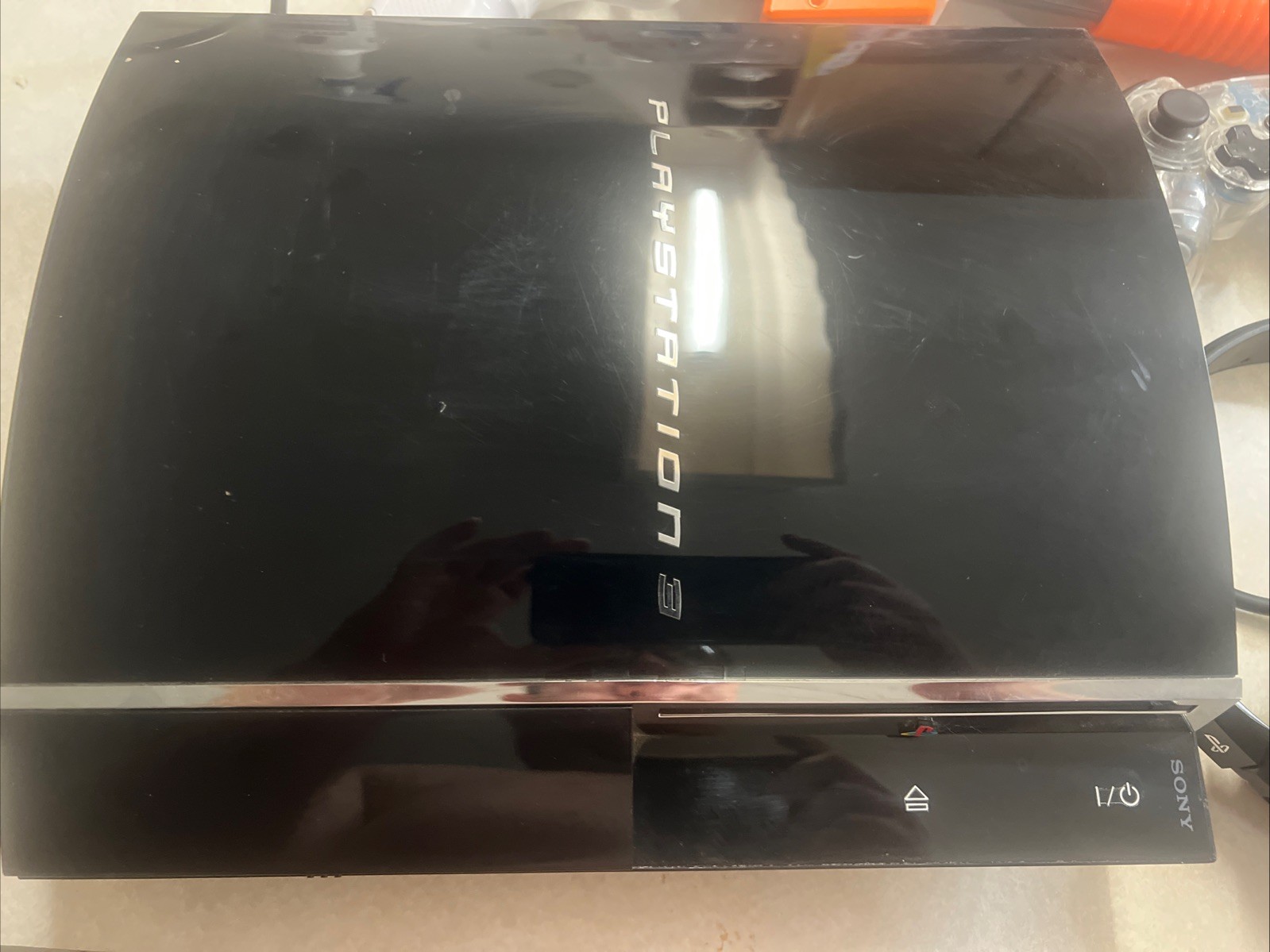 Sony PlayStation 3 60GB Backwards Compatible With Non Tested Controllers Extras