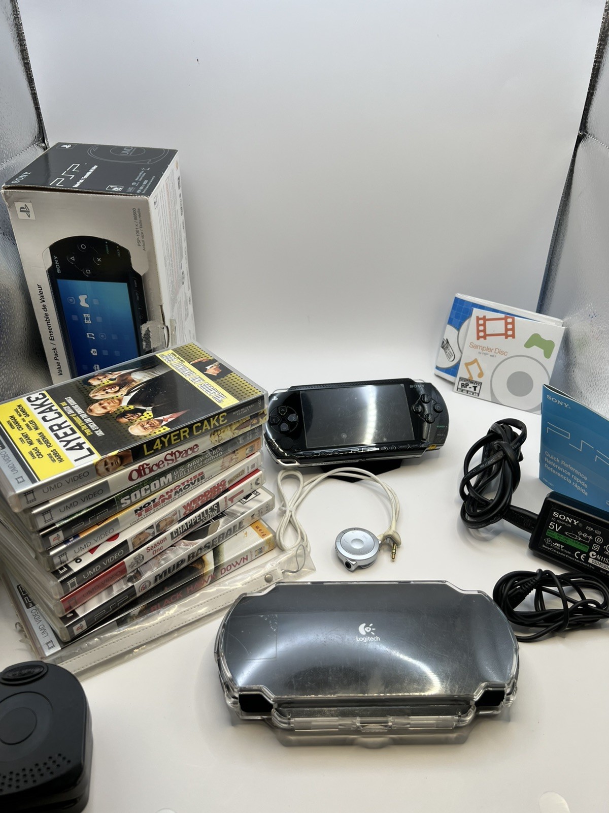 PSP 1001 Console 100% CIB Complete and All Original in Box Virtually UNUSED MINT