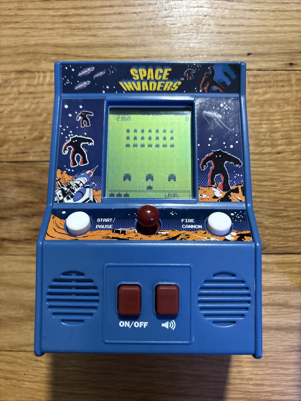 DigDug Micro Arcade Player & SPACE INVADERS MICRO PLAYER Bundle used tested!
