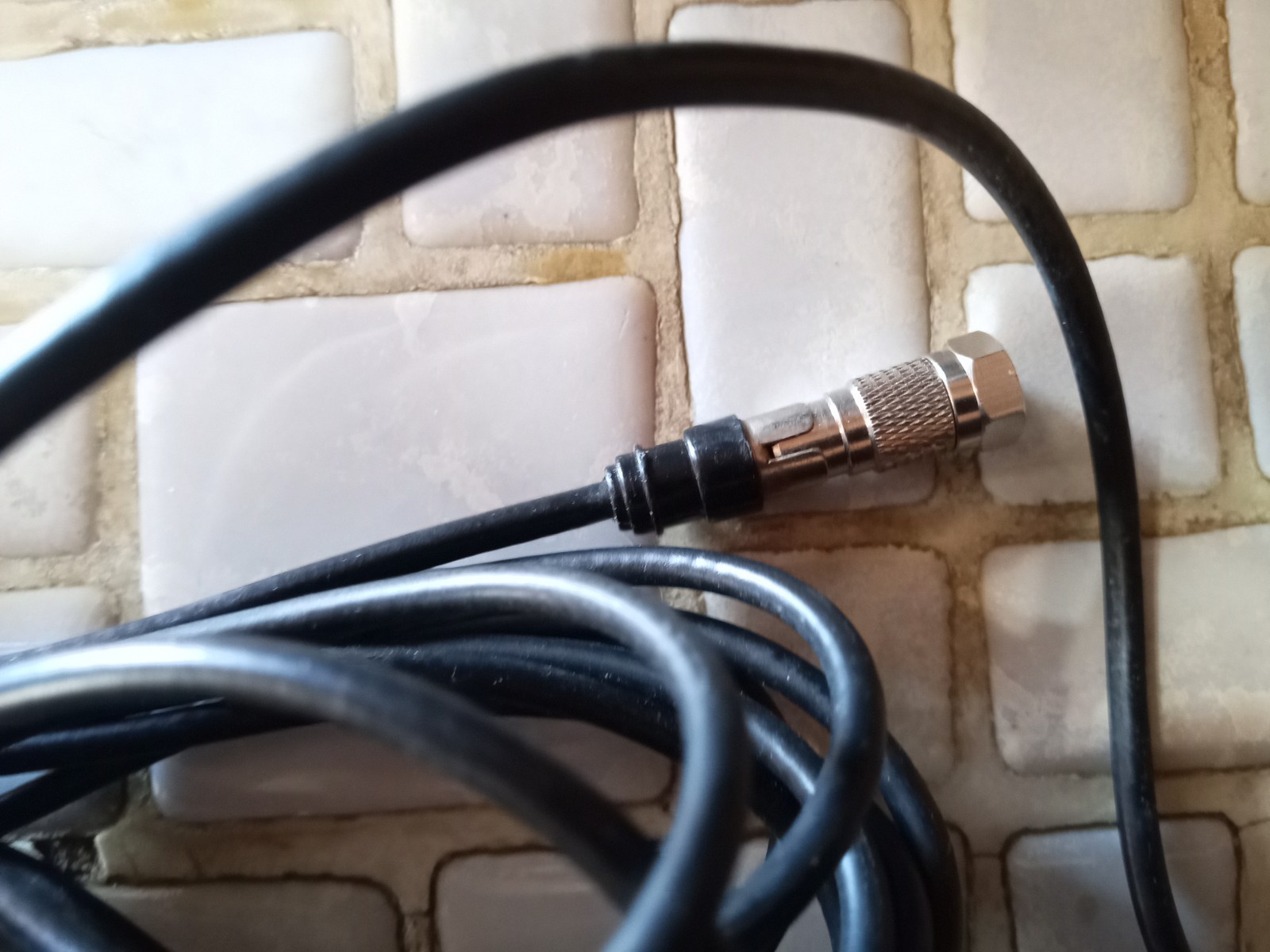 Atari 2600 six switch Video Game Console – No SN fitted with COAX to TV