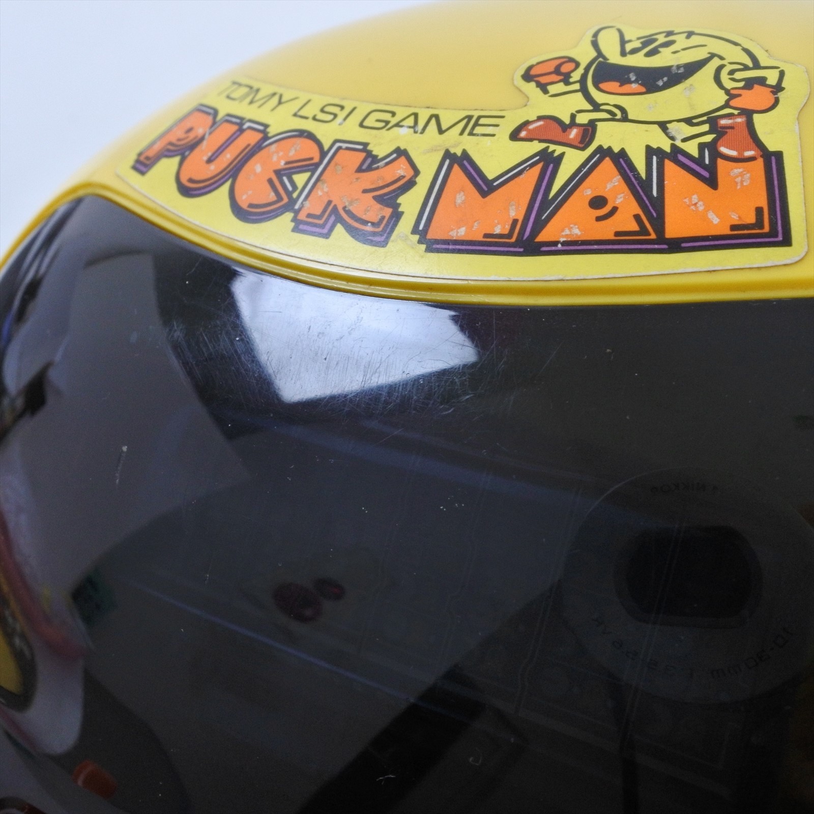 LSI PACMAN Puck MAN Pac man Console Boxed NO inst Handheld Game Watch TOMY 1101