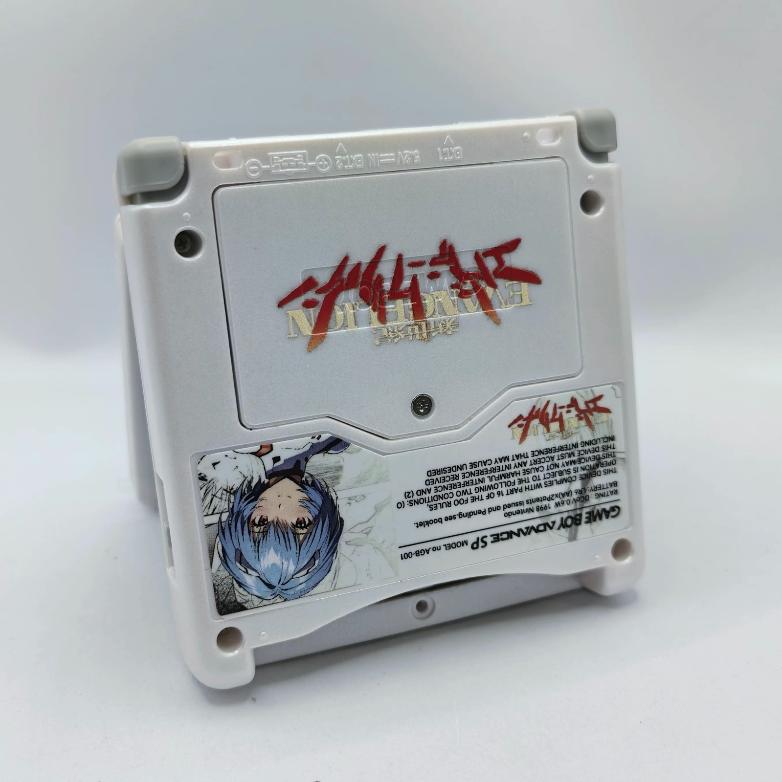 Nintendo Gameboy Advanced SP IPS Mecha Girl Custom Original Board New Battery