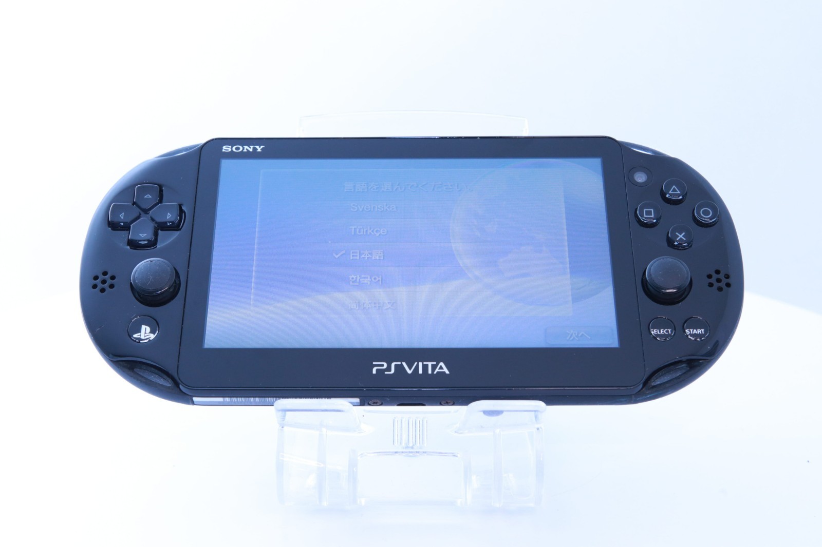 JP Game PS Vita PCH-2000 Black [ Rank：B]