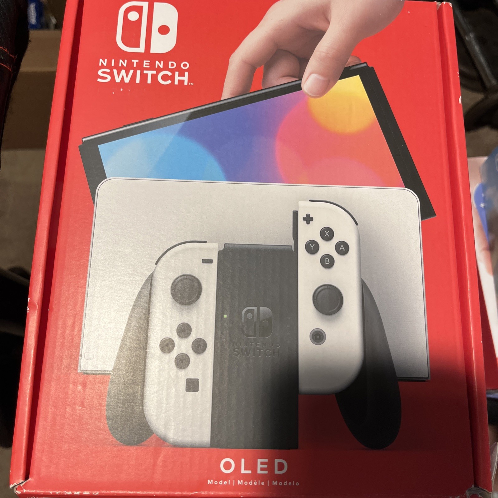 Nintendo Switch OLED 64Gb White, Open Box New Excellent