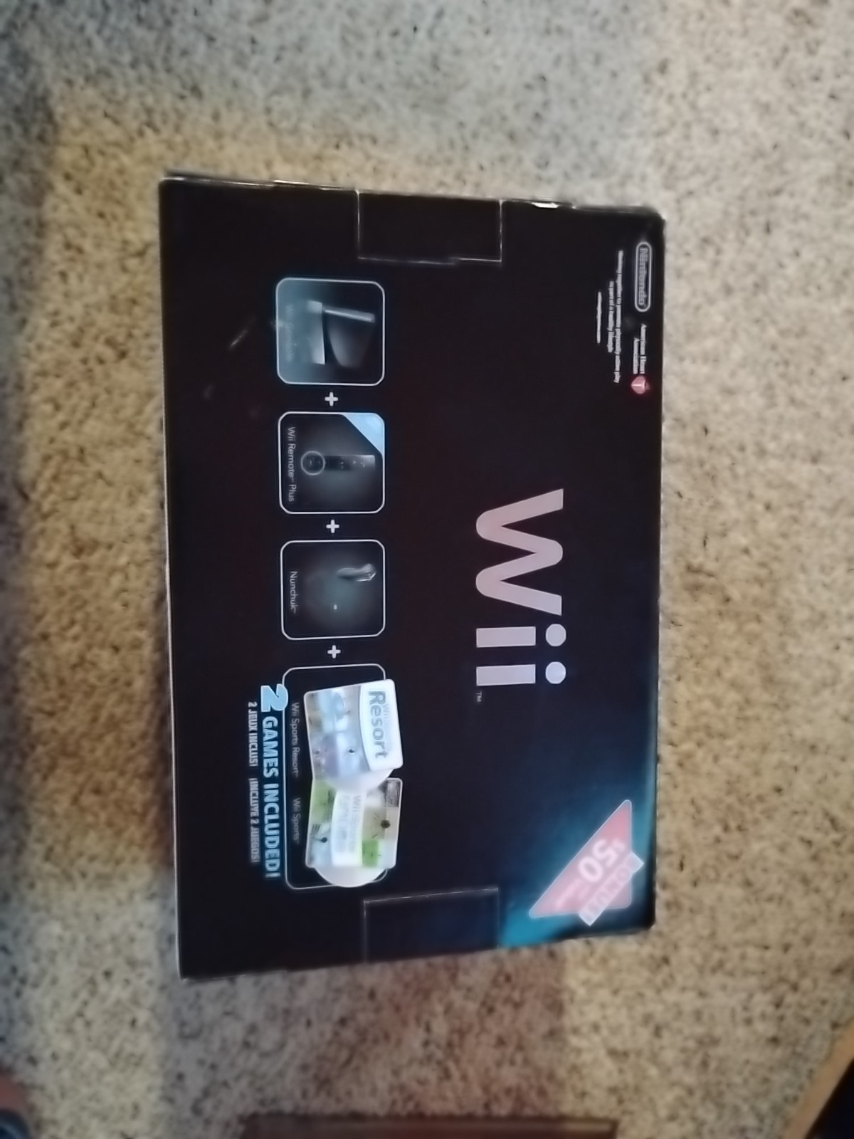 Nintendo Wii Black Console Comes With Everything That’s Showed