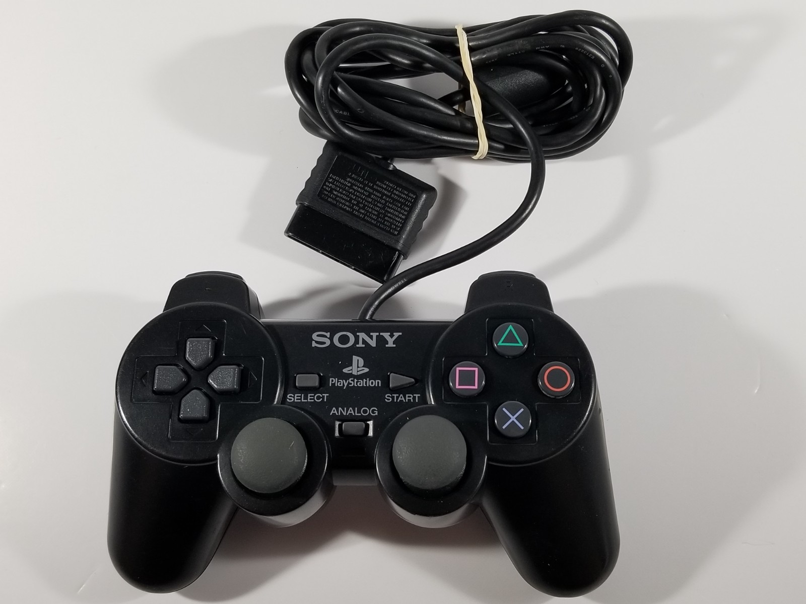 ¤ Sony PlayStation 2 Slim Black SCPH-75001 Console ¤ PS2 In OEM Box All Wires