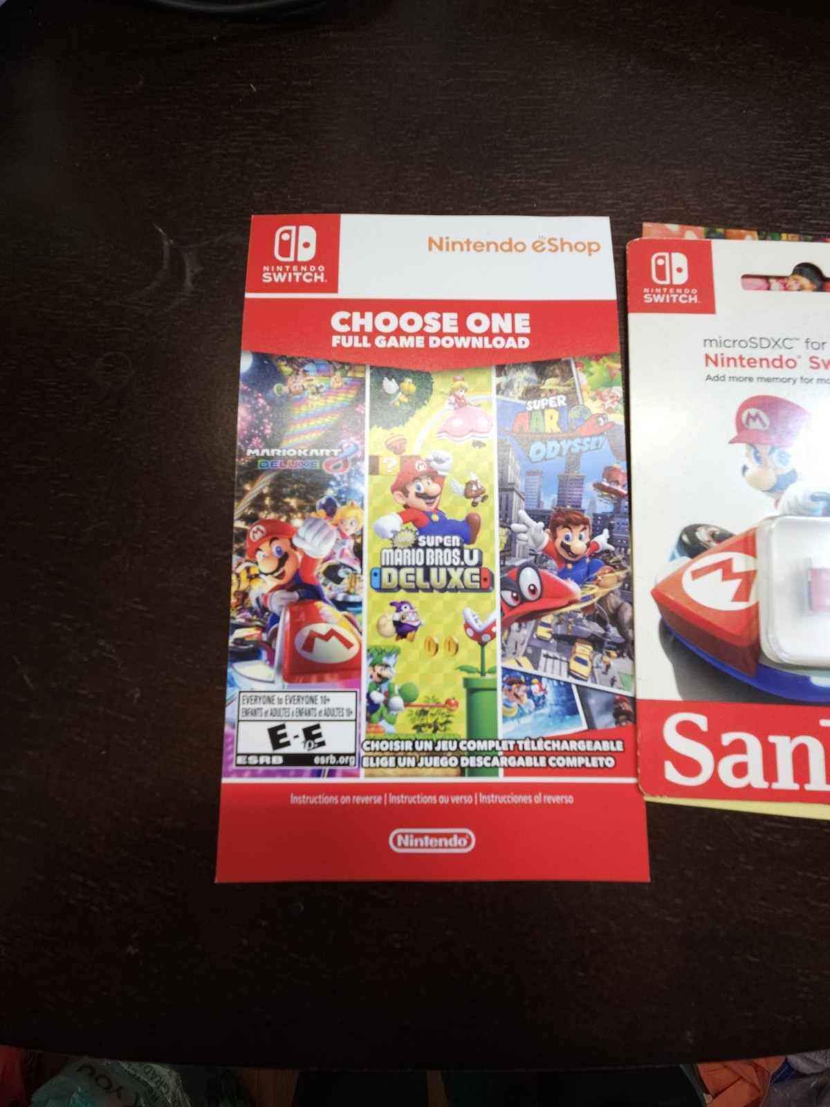 New Nintendo Switch Mario Red AND Blue Edition Bundle **Free Stuff Included!!!!!