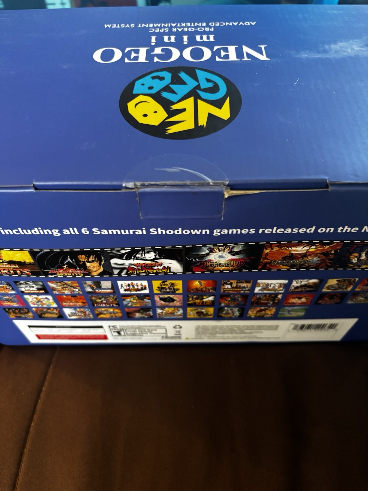 SNK NEOGEO Mini Samurai Shodown Bundle Ukyo Tachibana Blue