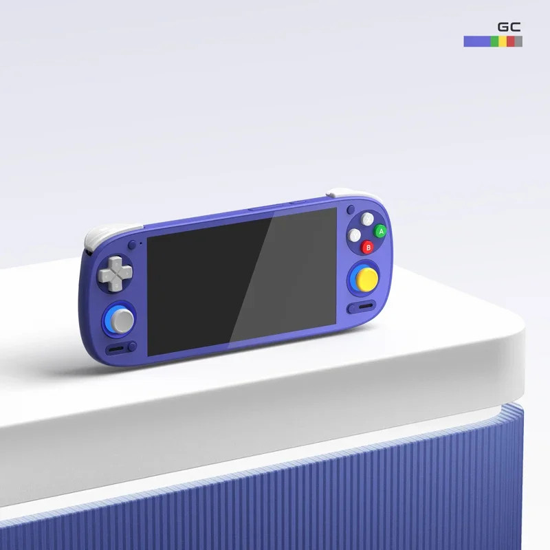 5 Handheld Game Console 5.5” AMOLED Screen Android13 Joystick RGB Lighting Effe