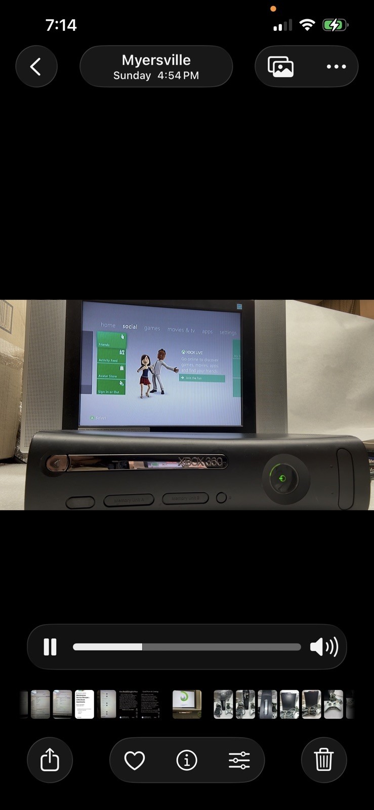 Xbox 360 120 Gb Hard Drive External Working Condition Preowned