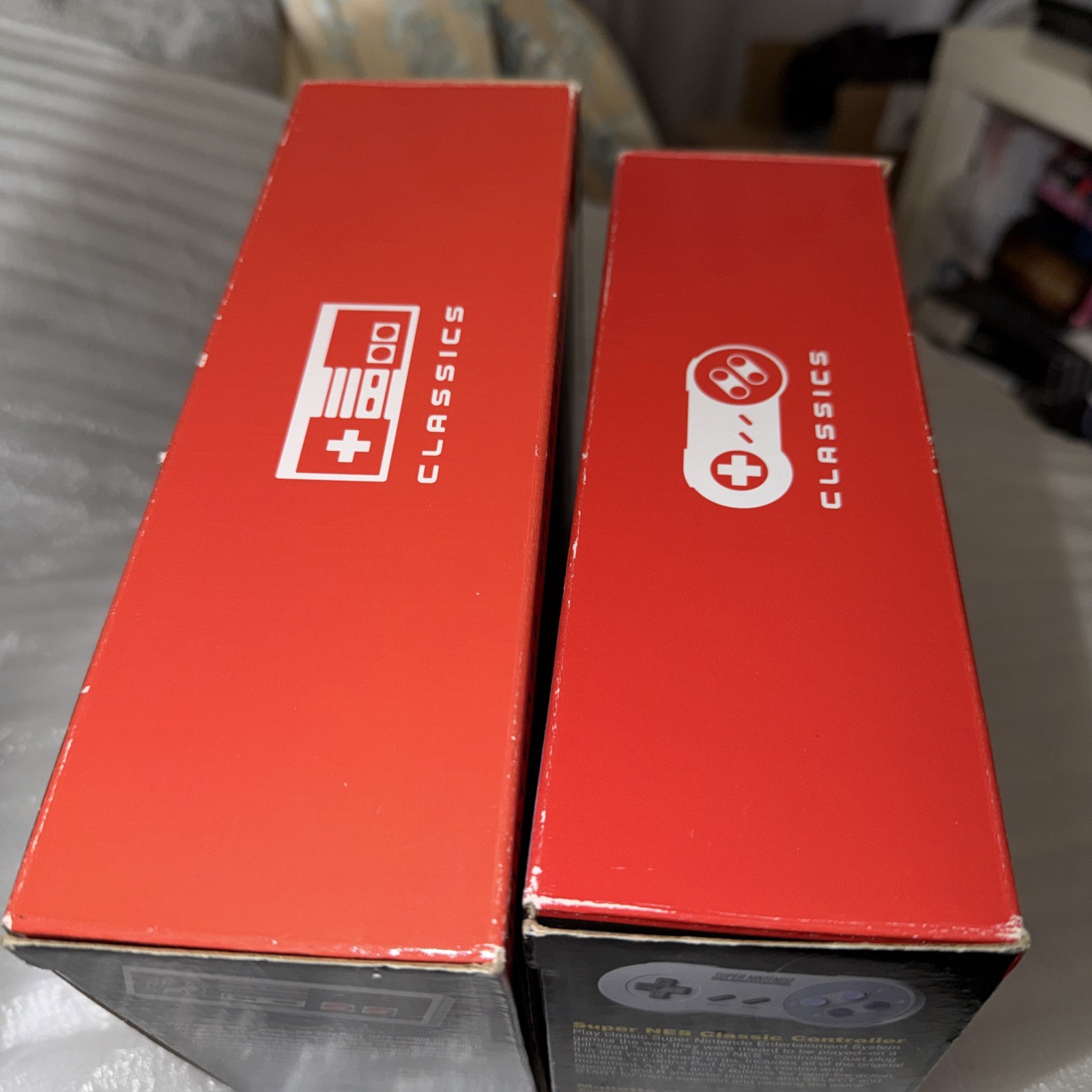 Nintendo NES + SNES Authentic OEM Classic Edition Mini Console Lot New wBaggies