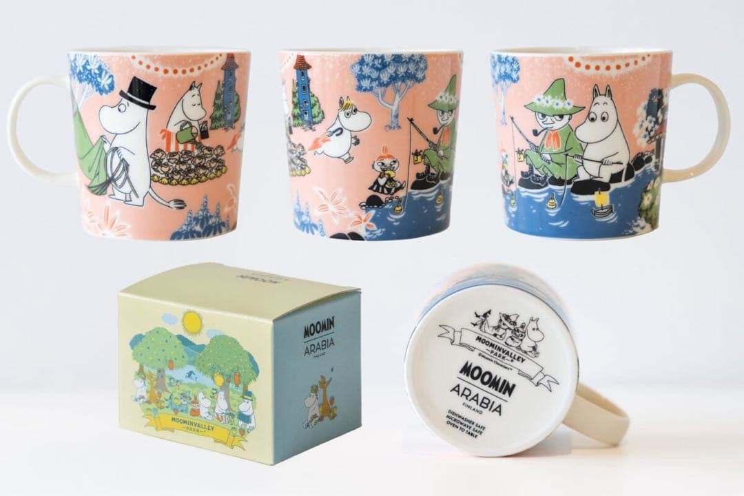 Moomin Arabia Mug Simple Joy 2026 Moominvalley Park Limited Edition Japan New