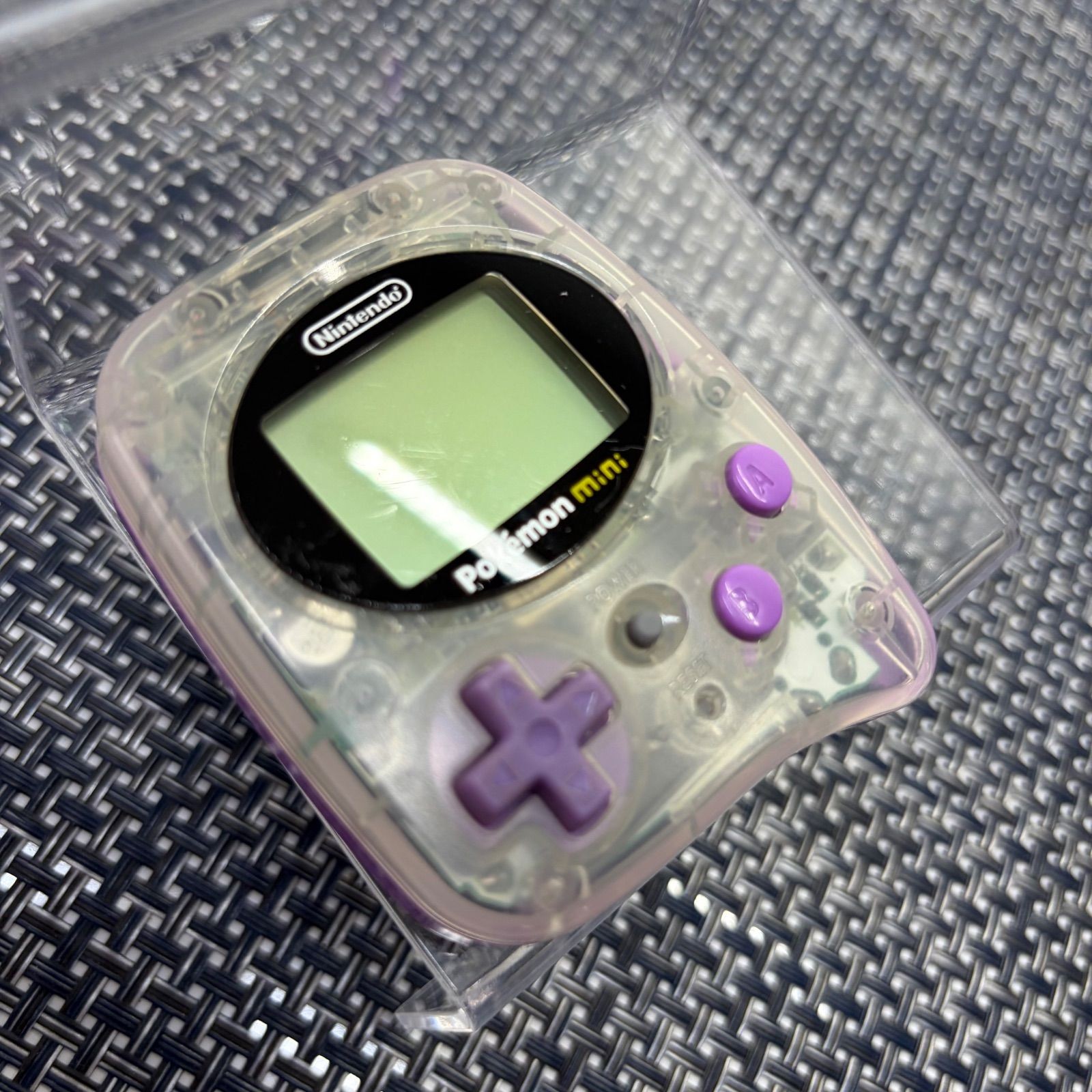 Nintendo Pokemon mini Console Smoochum Purple MIN-001 US English Ver
