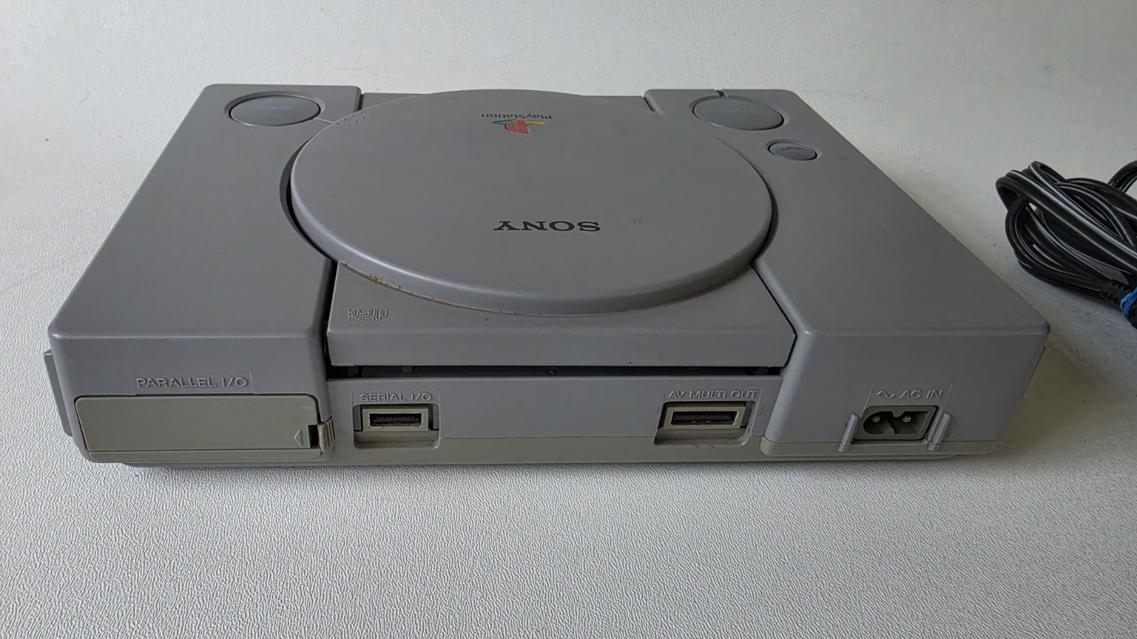 Sony PlayStation PS1 SCPH-7501 Console Bundle w/ 2 Controllers Power & AV Cable