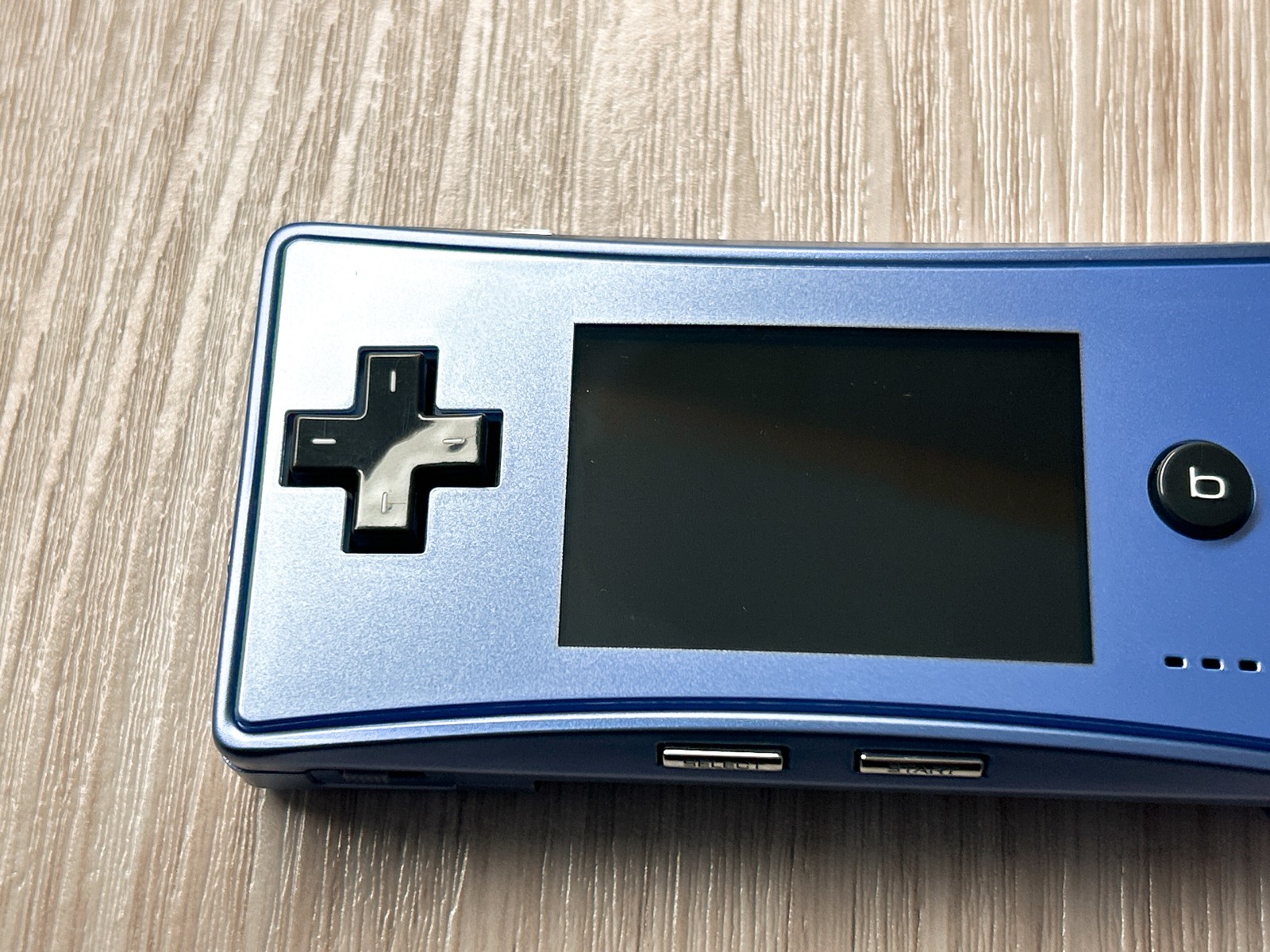 Mint – Nintendo GameBoy Micro Blue Console Tested w/ Charger & Case GBM
