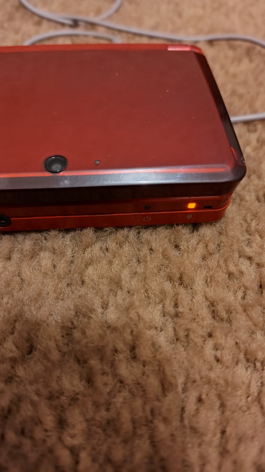 Nintendo 3DS Handheld System – Flame Red (Tested)