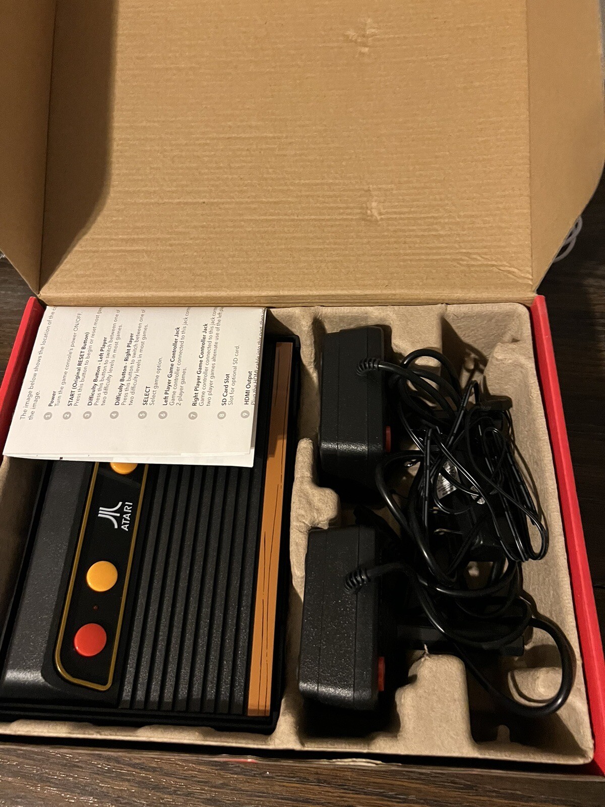 Atari Flashback 9 Deluxe Console with 110 Built-In Games . (Used Once) Mint