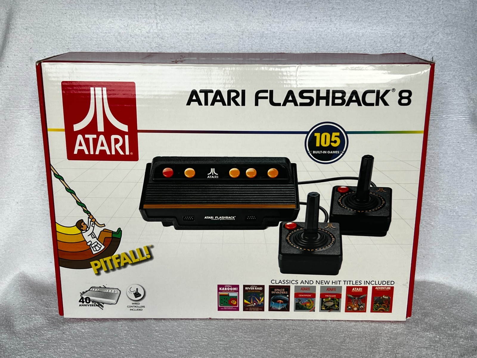 2017 Atari Flashback 8 Classic Game Console With 105 Built In Games
