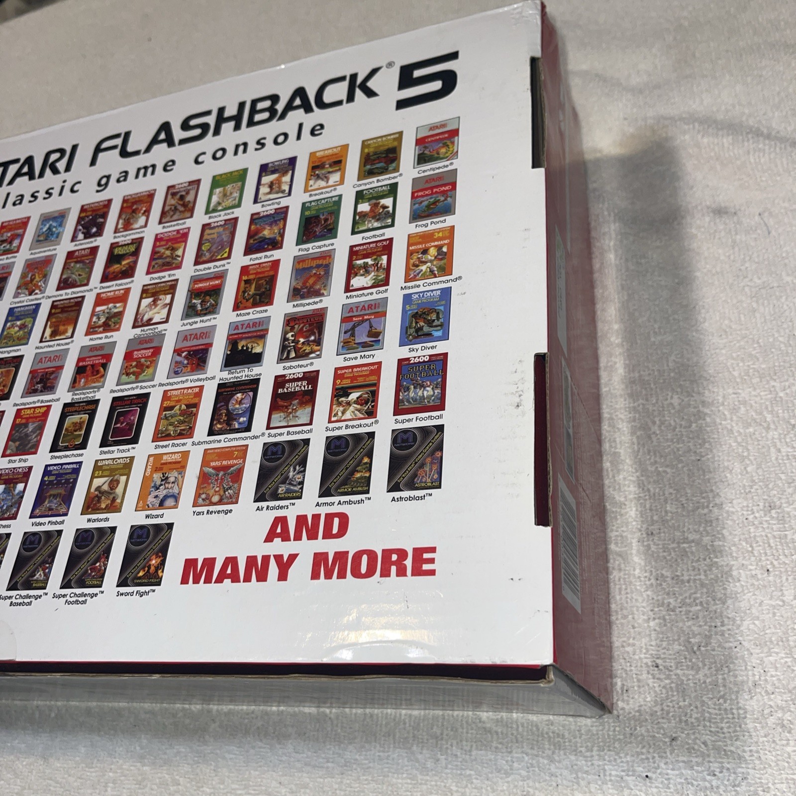 Atari Flashback 5 Classic Game Collector’s Edition Console CIB, Minimal Used.
