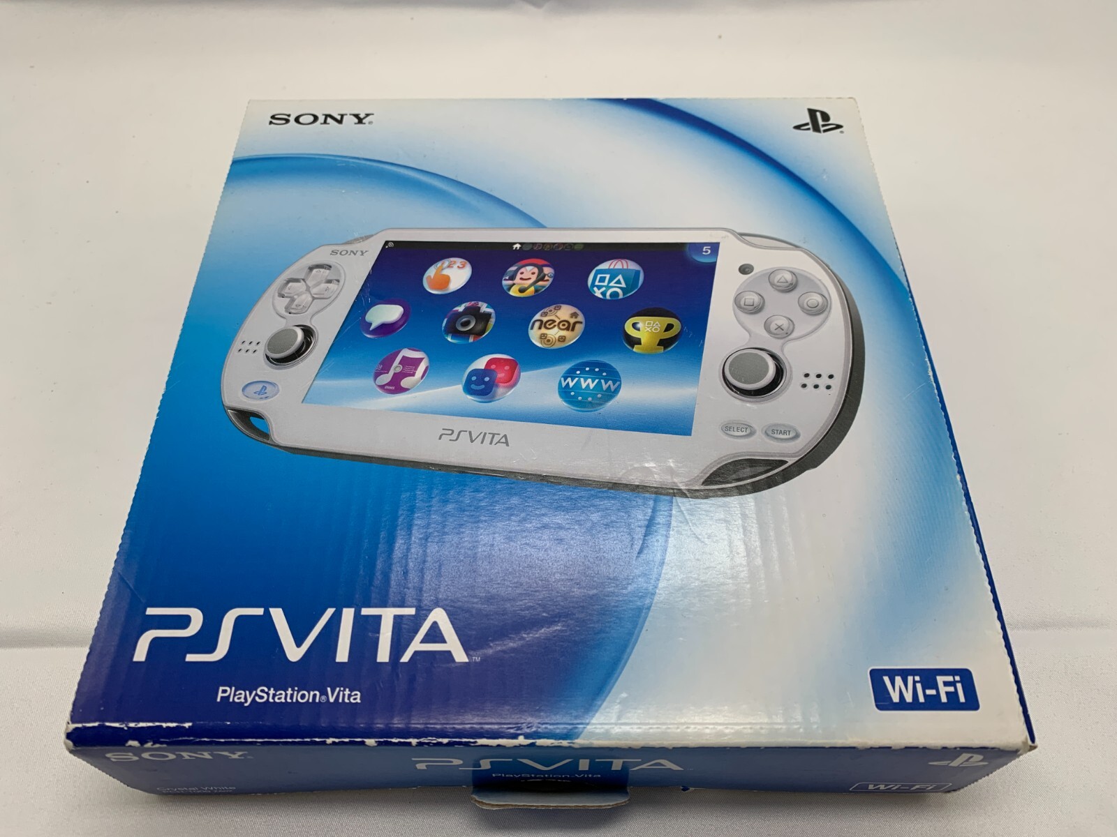 PlayStation PS Vita PCH-1000 ZA02 Crystal White Wi-Fi Boxed SONY