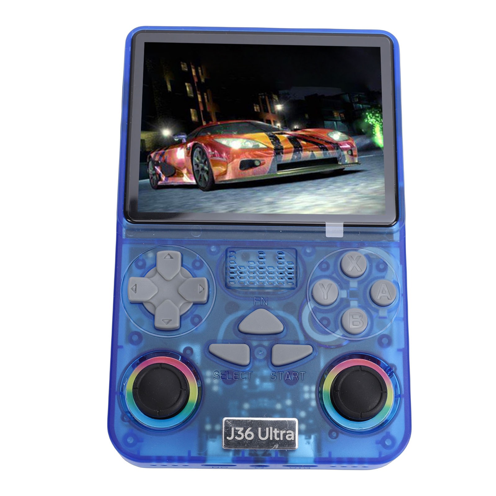 Retro Handheld Game Console 4 Inch Screen Built In 64GB Small Memory Card S FZNA