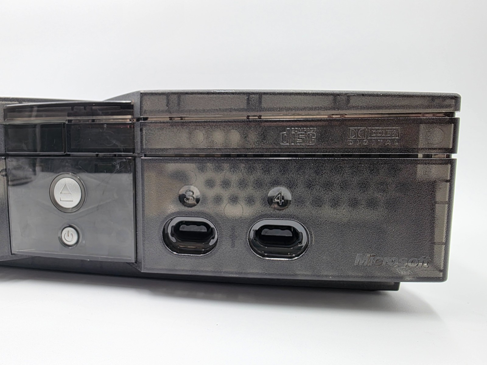 Microsoft OG Xbox Original Black Clear Skeleton Console NEW Caps LED TESTED RARE