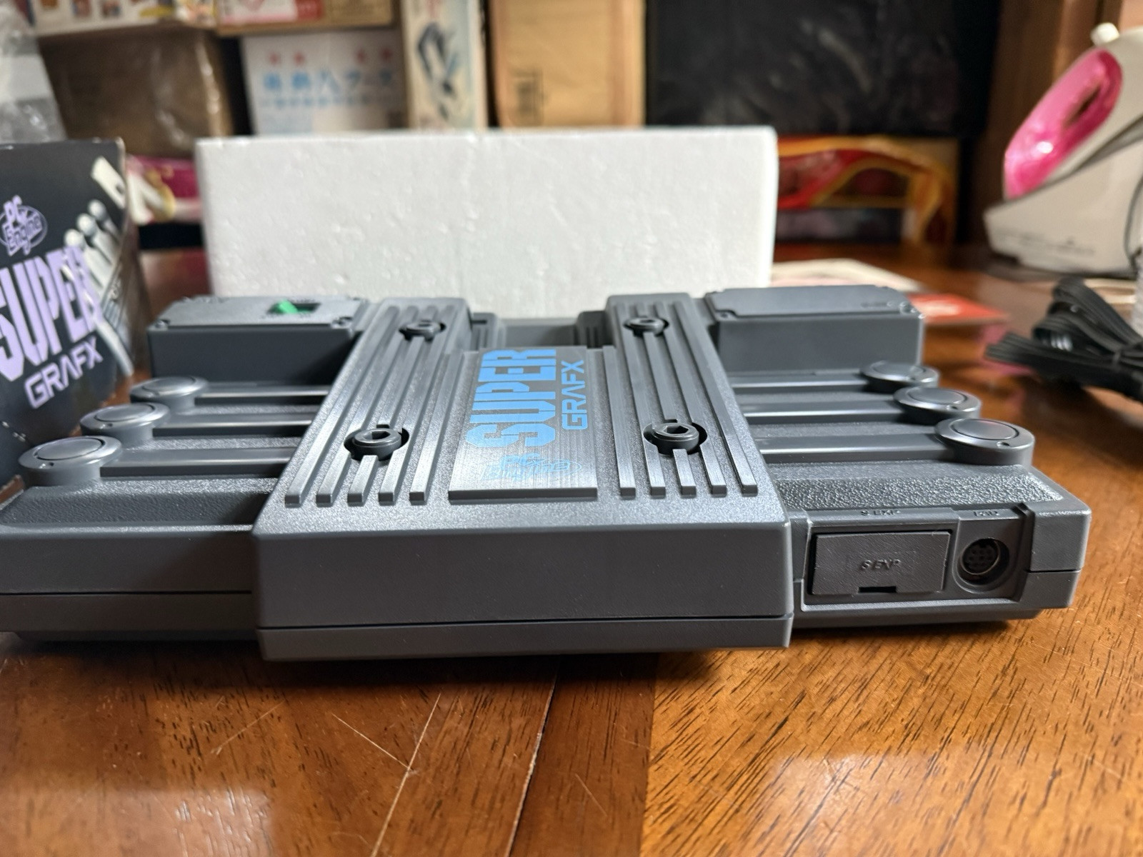 NEC PC Engine SuperGrafx (TurboGrafx-16) Console,Pad ,PSU,Game Boxed set-d0413-