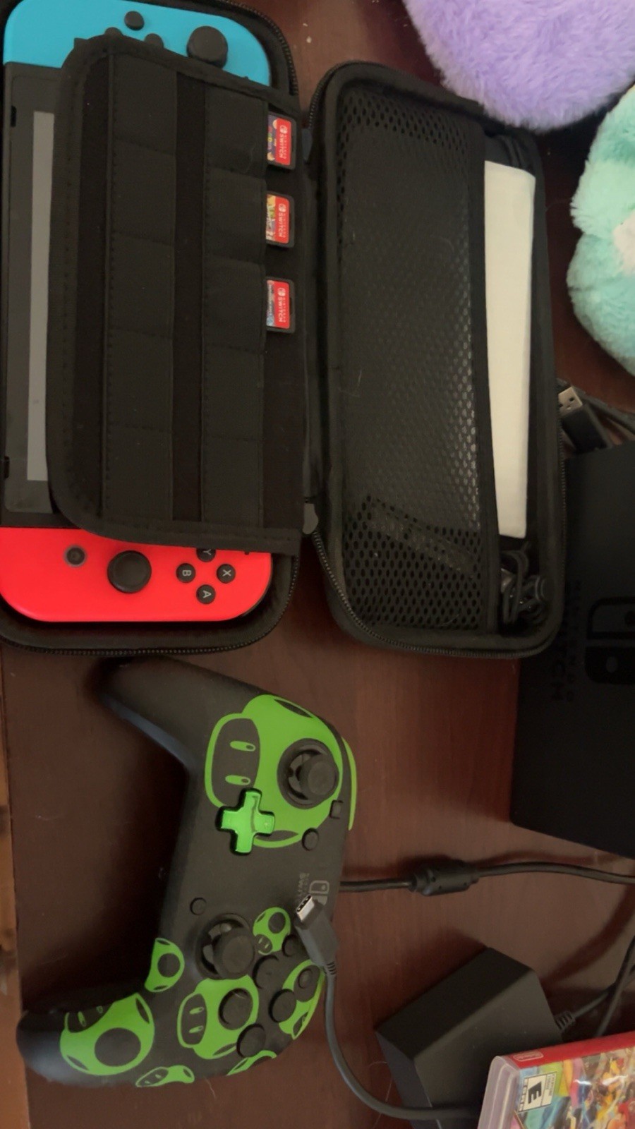Nintendo Switch Console Red/Blue Joy-Con, Dock, Accessories, Wi-Fi, HDMI