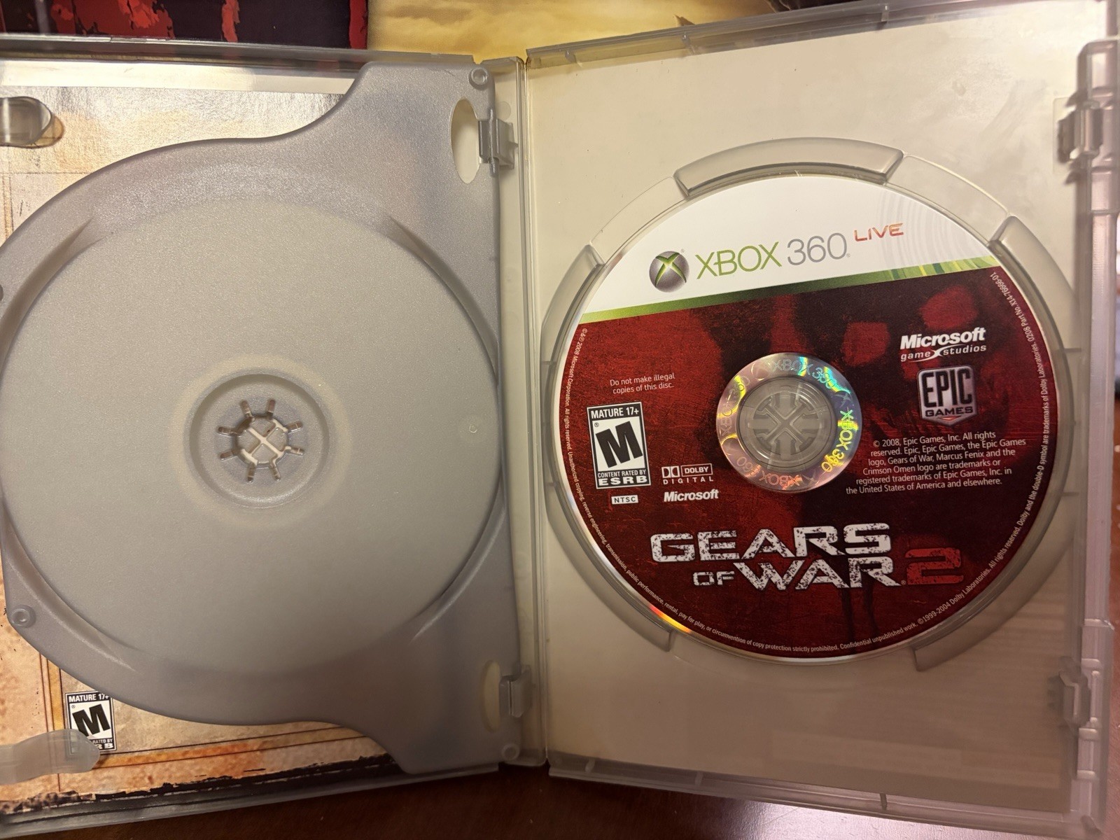 Limited Edition Gears of War 3 320GB Xbox 360 with Box, Game Guide, & Triple PAC
