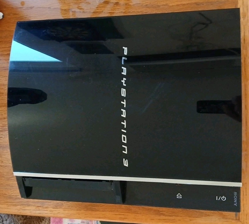 PlayStation 3 Fat PS3 Console 80GB Backwards Compatible Tested Working CechE01