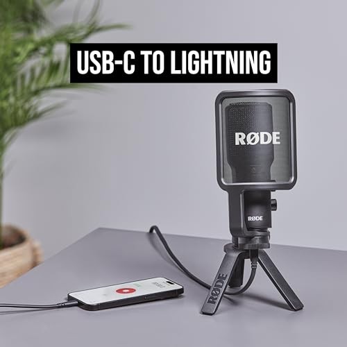 RODE Microphones SC19 USB-C to Lightning Connection Cable SC19