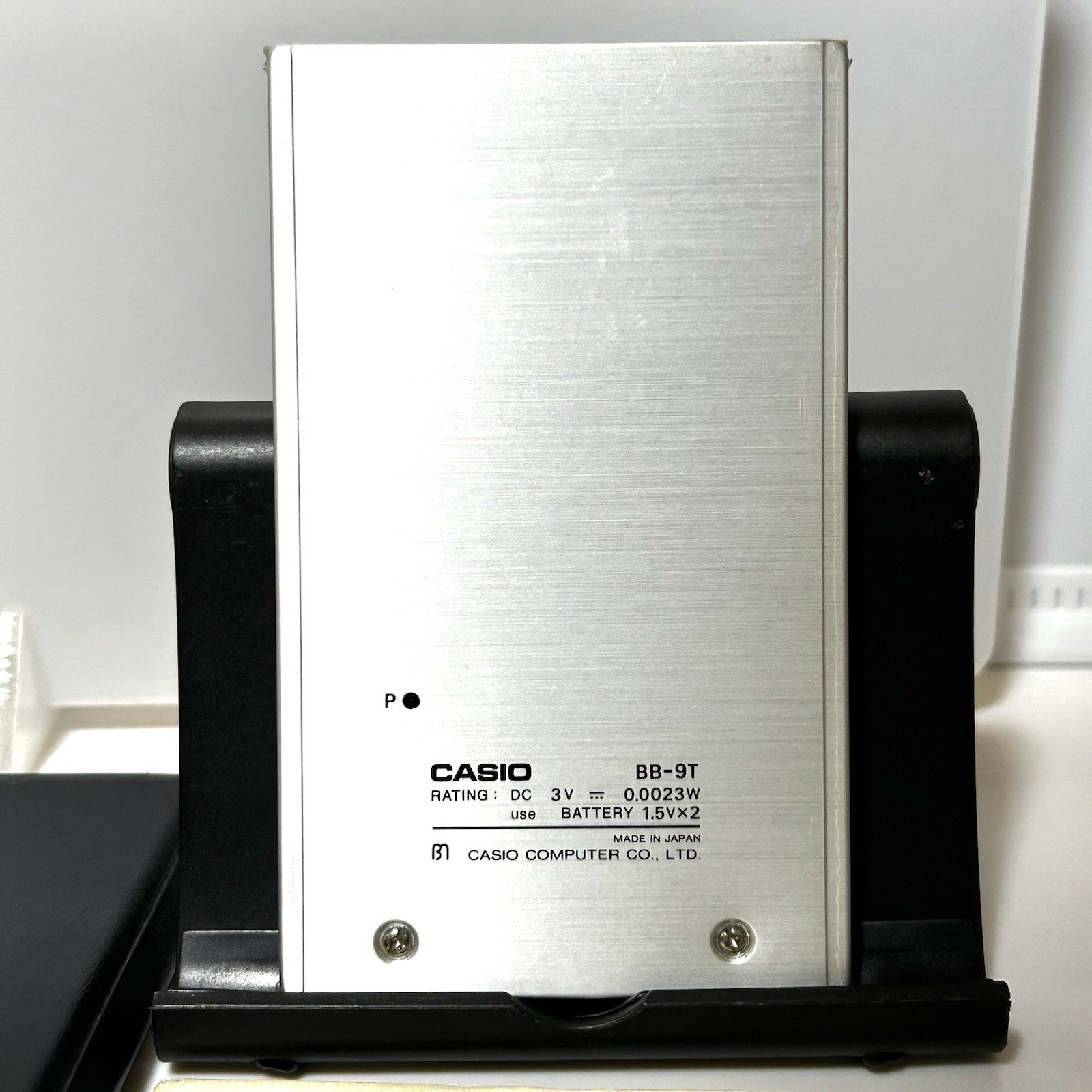 CASIO Baseball BB-9T Game Calculators 1982 Vintage Rare Item Japan