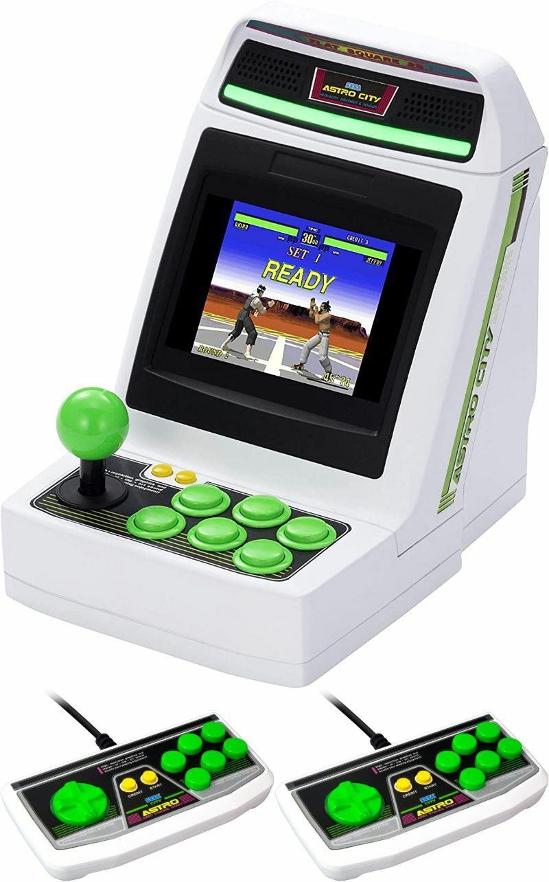 NEW SEGA TOYS ASTRO CITY MINI & Control Pad 2-piece SET Game Console Japan
