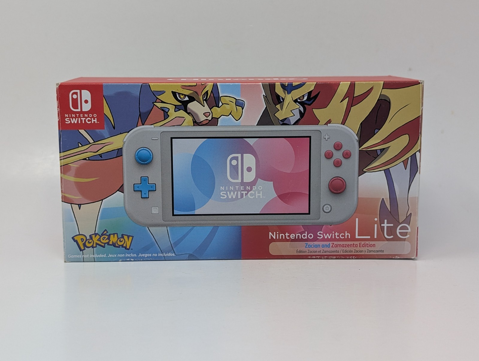 Nitendo Switch Lite Zacian and Zamazenta Edition – CIB Complete
