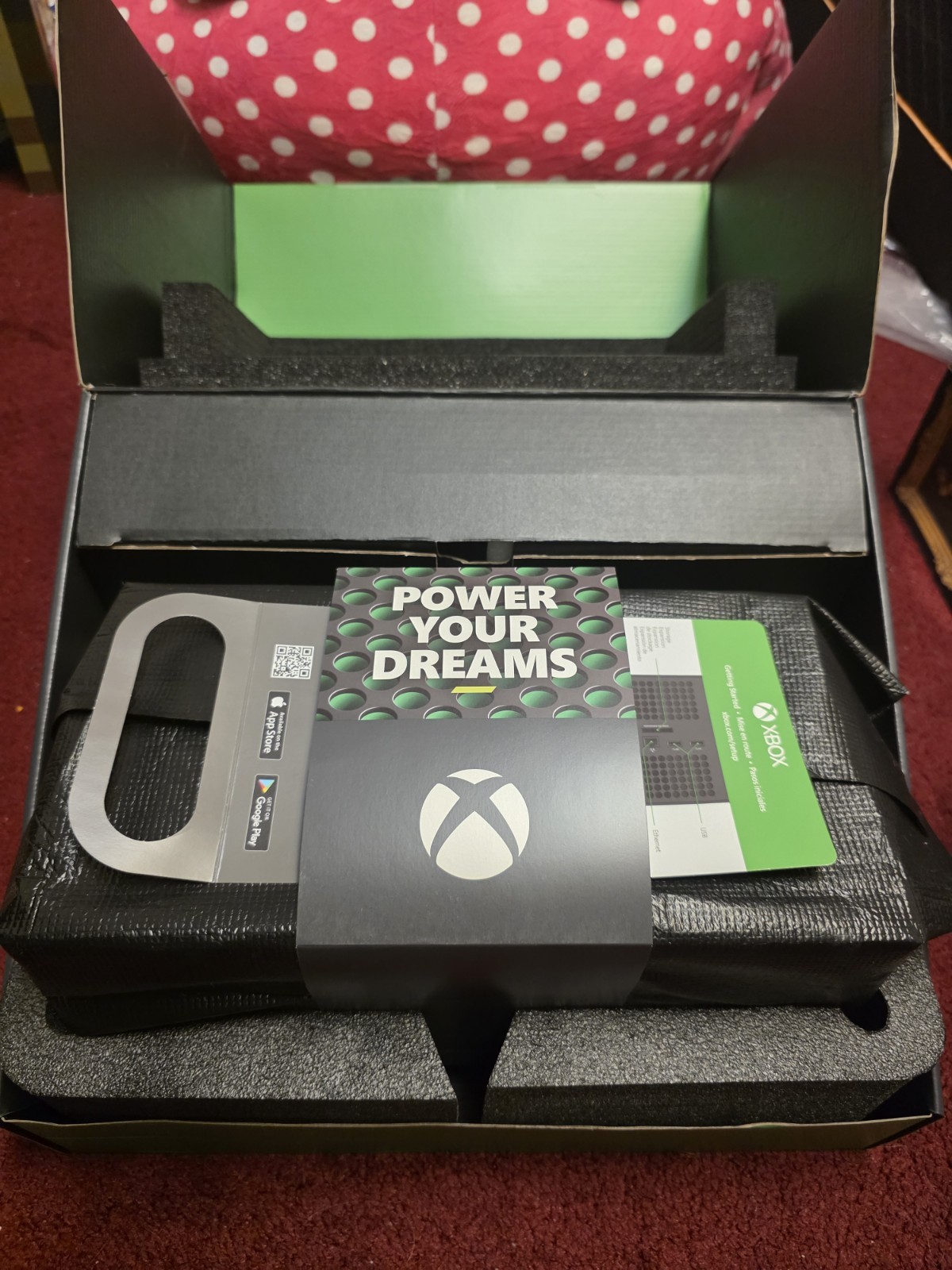 Microsoft Xbox Series X 1TB Black 4K Console w/ Controller, Cables, Box