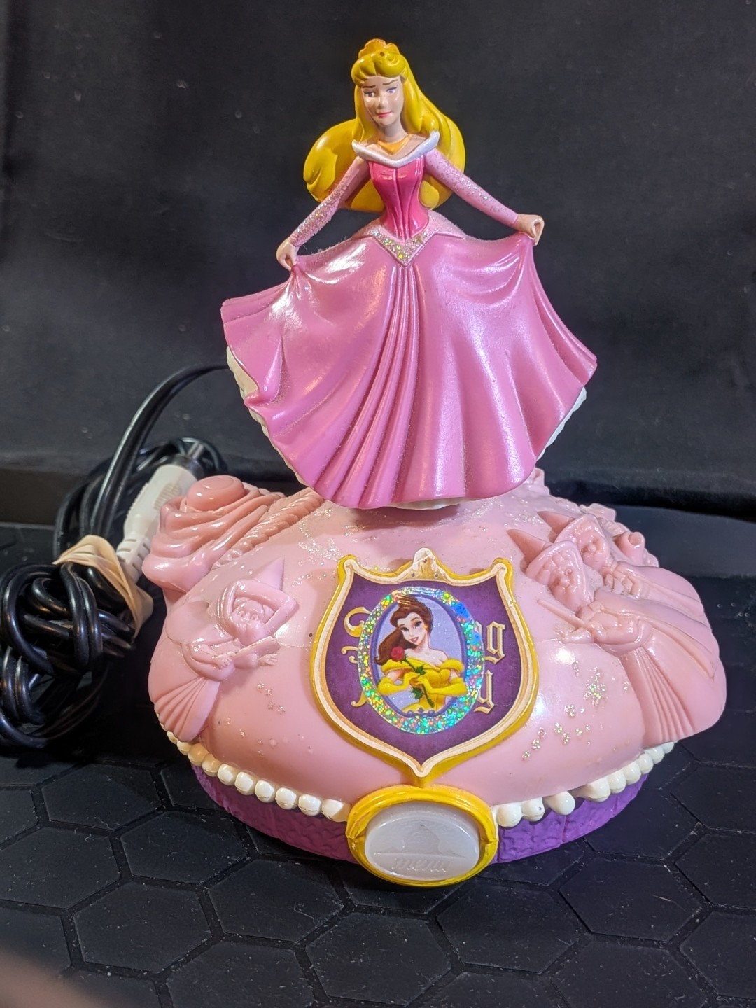 Disney Princess Sleeping Beauty Jakks Pacific Plug & Play TV Game 2007 TESTED