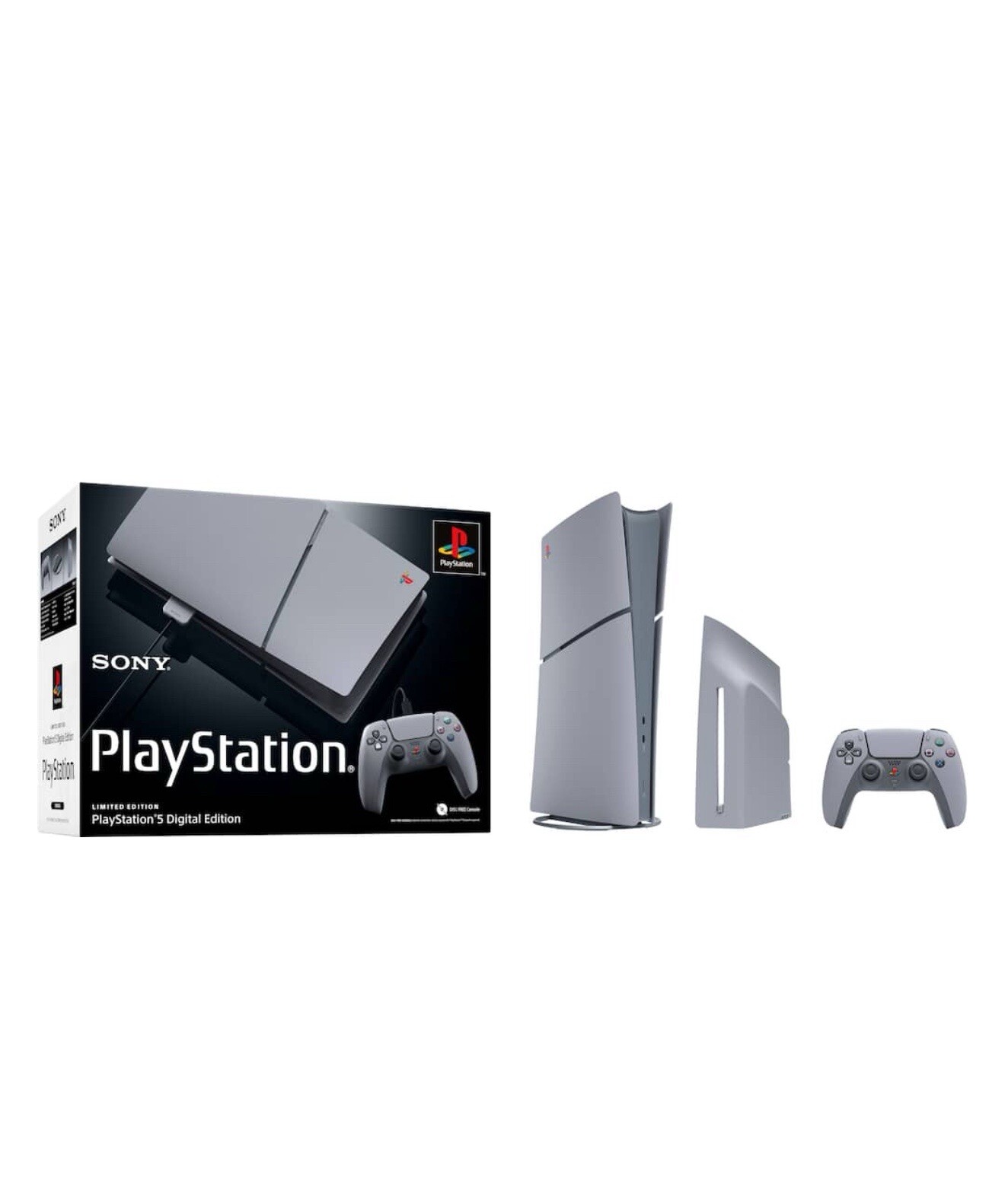 PlayStation 5 Digital Edition – 30th Anniversary Limited Edition Slim (US Plug)