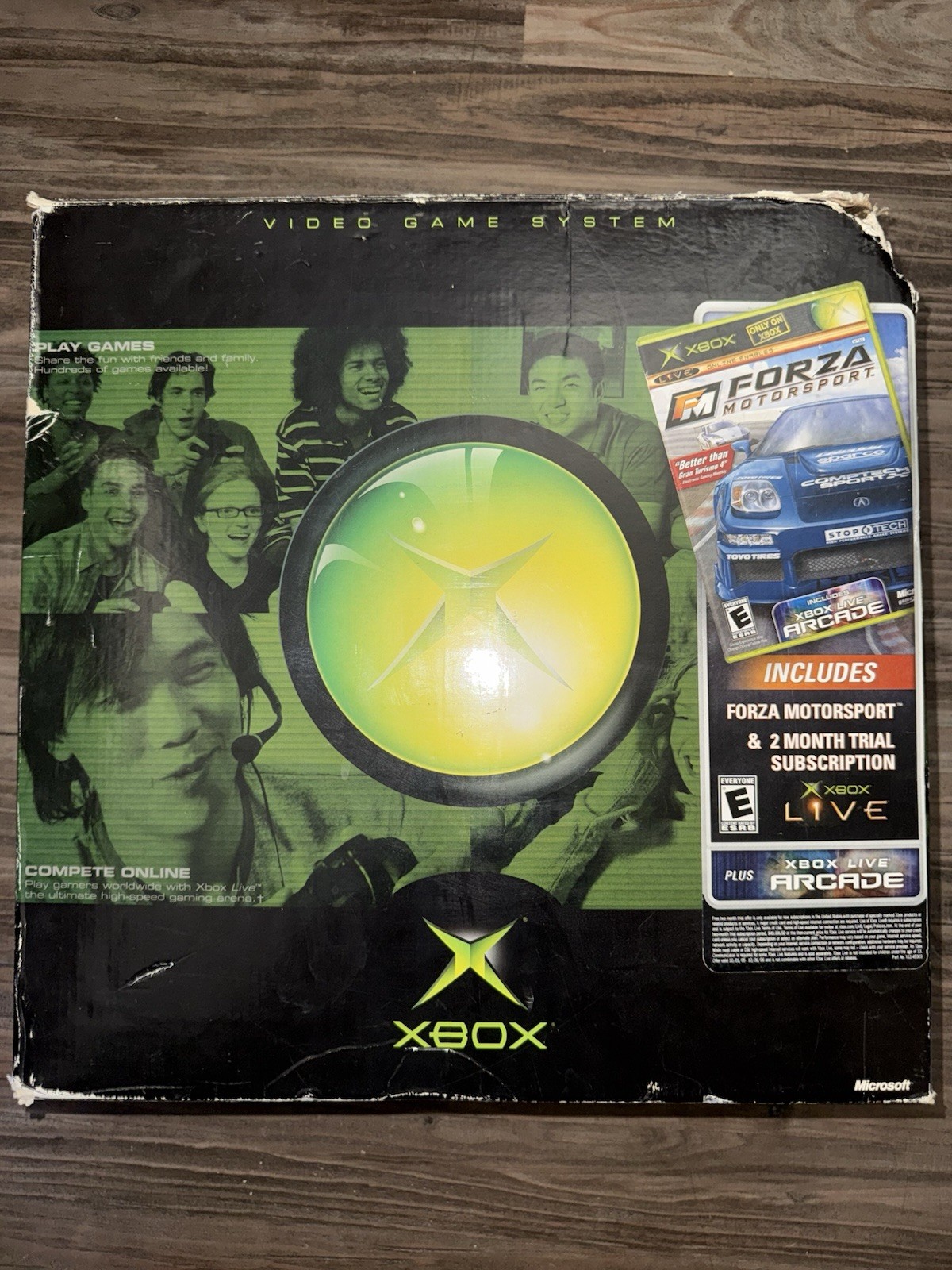 XBOX Microsoft Console-Manuals-Box-Controller 2004