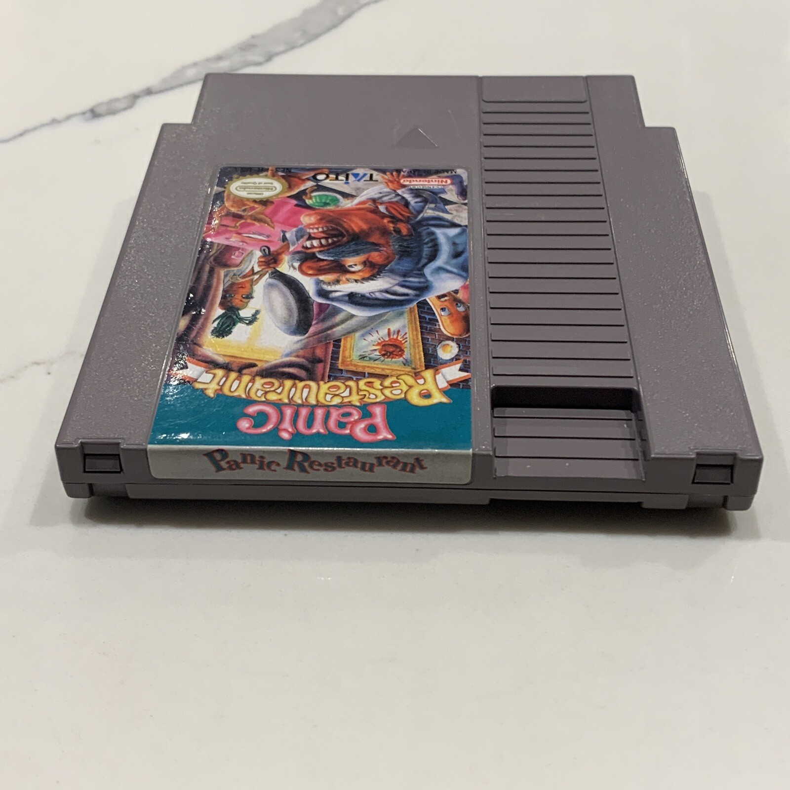 Panic Restaurant (NES, 1992) Authentic Complete CIB Manual TESTED