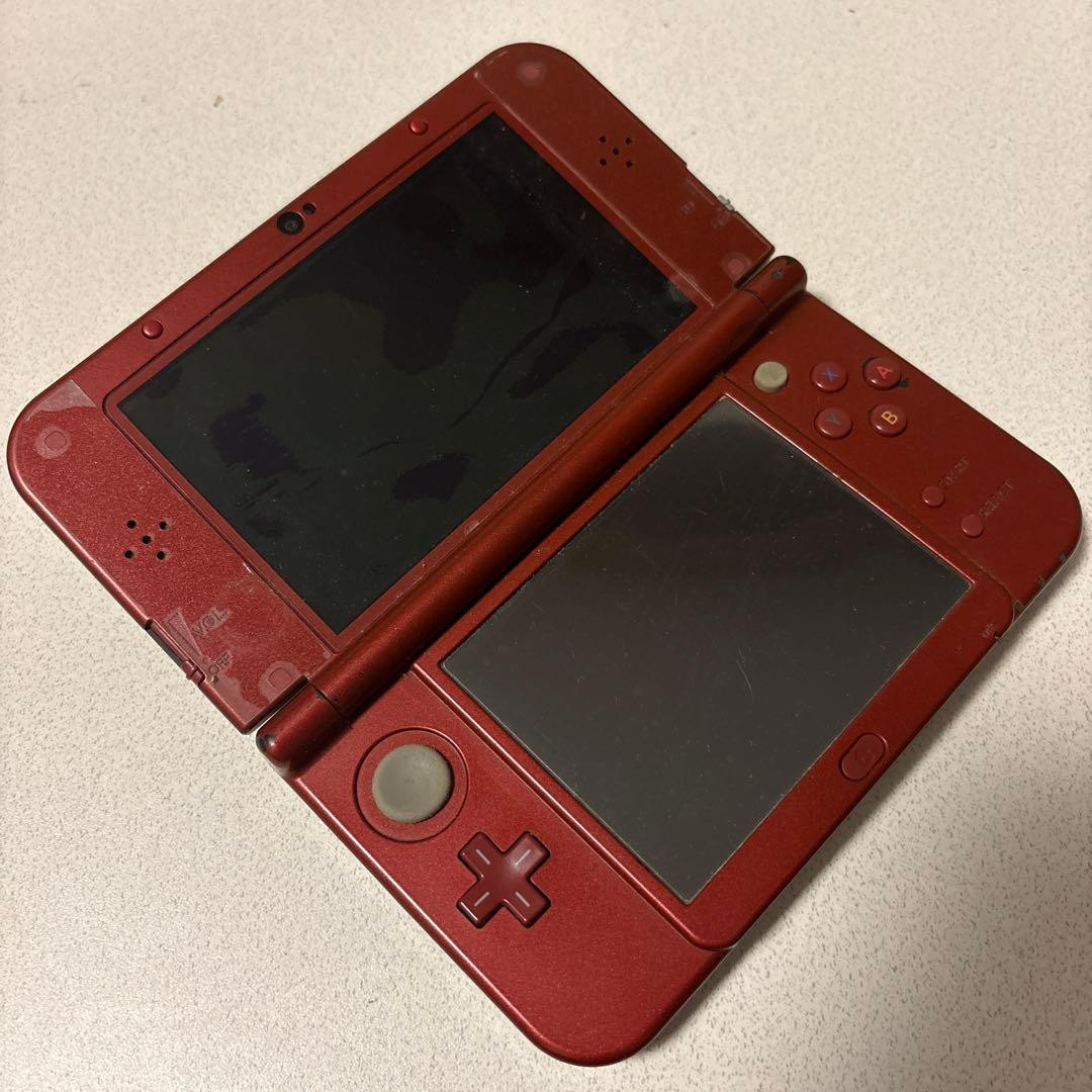 Nintendo New 3DS LL XL Metallic Red Console Japan Region NTSC-J 0218