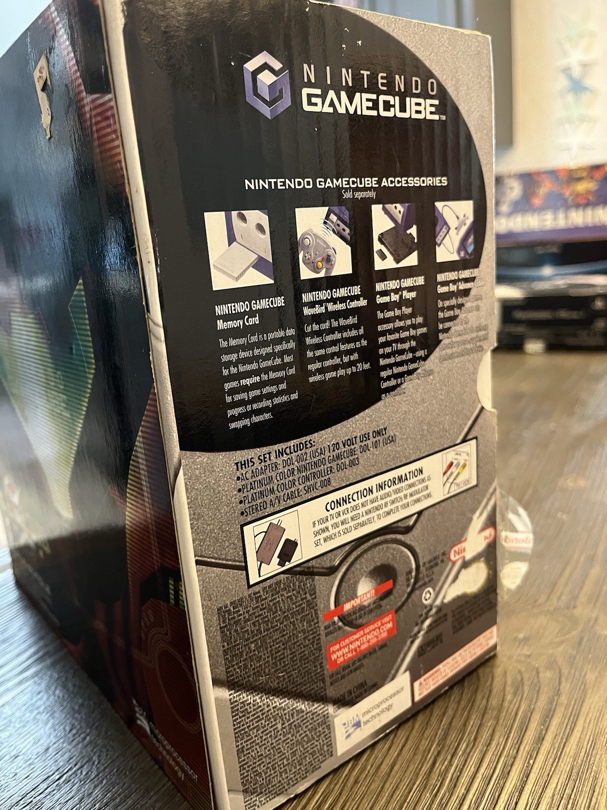 Nintendo GameCube Limited Edition Platinum Bundle w/ SEALED Metroid Prime