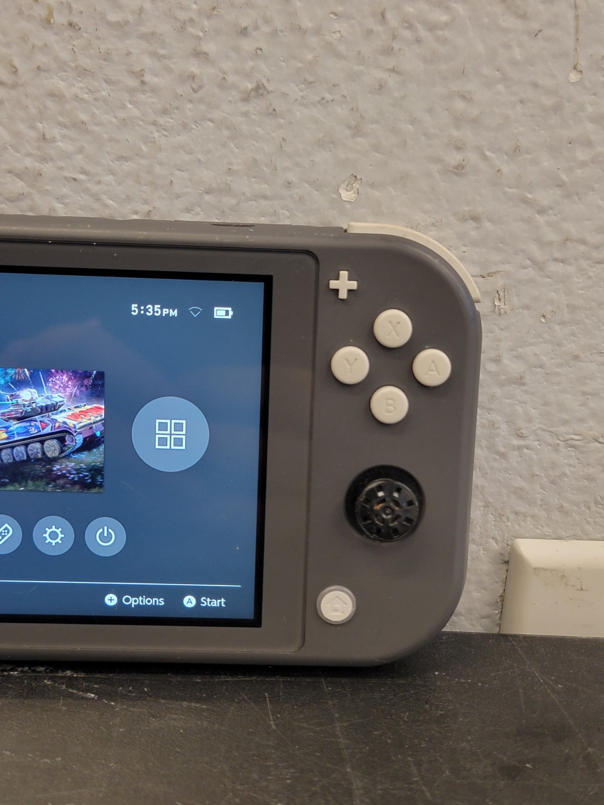 Nintendo Switch Lite HDH-001 Gray Handheld Console Wi-Fi Capability W/ Charger