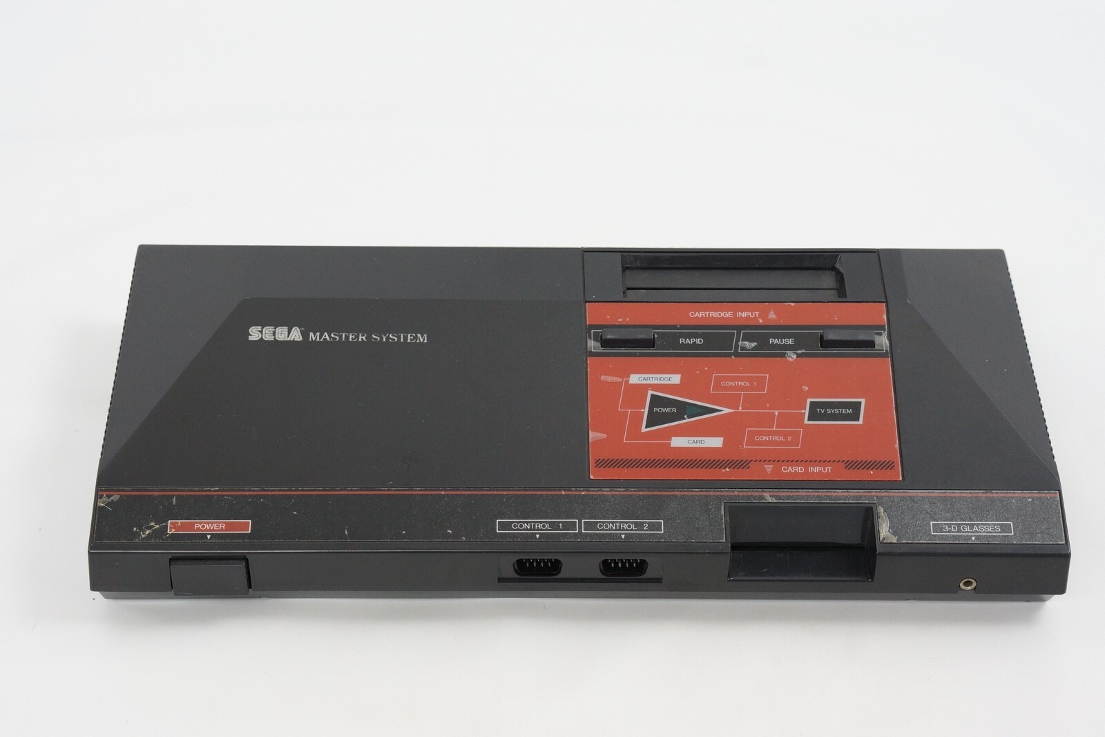 MASTER SYSTEM Console System Boxed Tested MK-2000 SEGA FM Sound 37843019