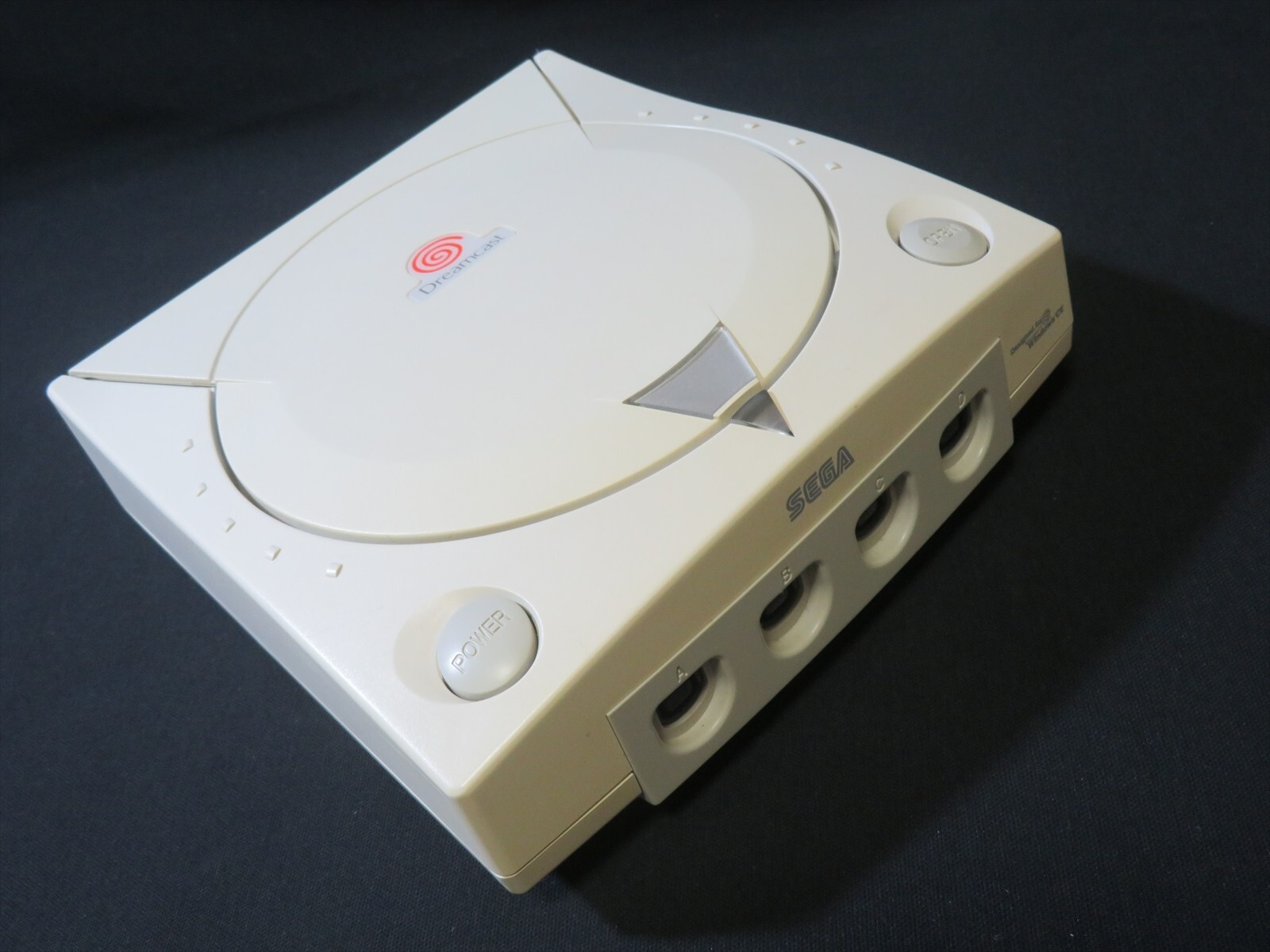 Dreamcast console sega Japan model tested working game white controller JP