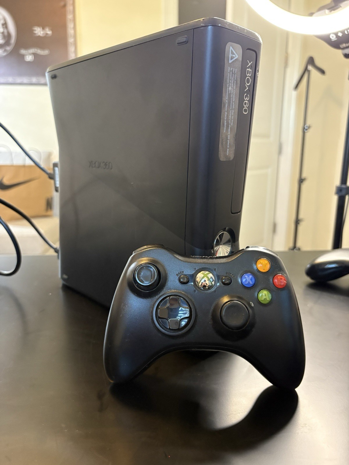 Microsoft Xbox 360 4GB Console Black Peggle 2 Bundle Gaming System L9V