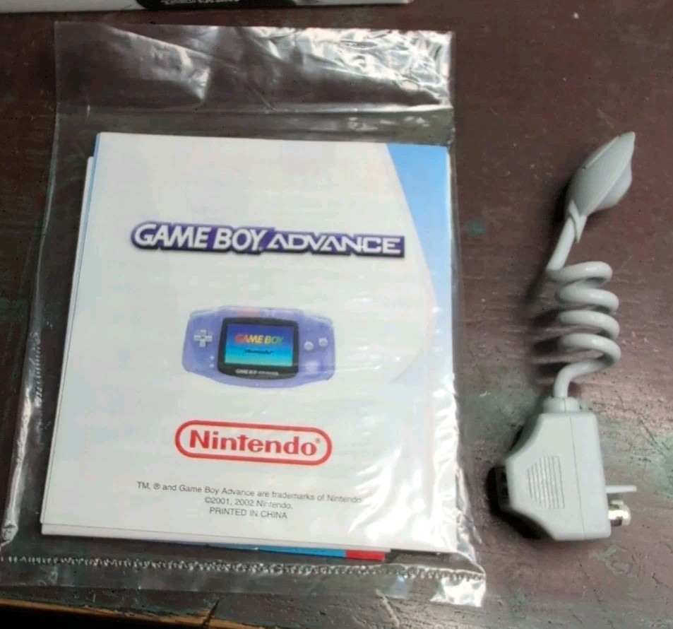 Nintendo Game Boy Advance GBA Console White System CIB, *BEAUTIFUL HIGH GRADE*🔥