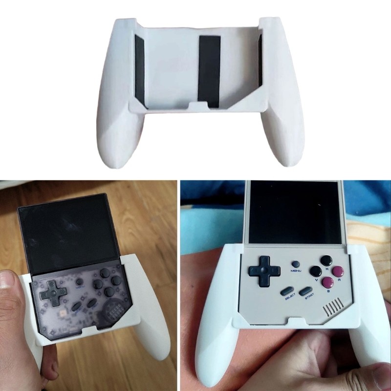 Ergonomic Game Controller Grip Plastic Gaming Handle Grip for Consoles RG35XX