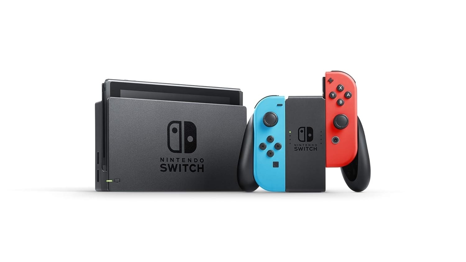 Nintendo Switch 32GB Touchscreen Display w/ Neon Blue & Neon Red Joy-Con HAC-001