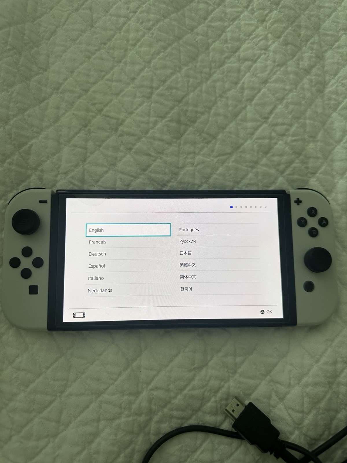Nintendo Switch OLED Model HEG-001 Handheld Console – 64GB – Great Condition